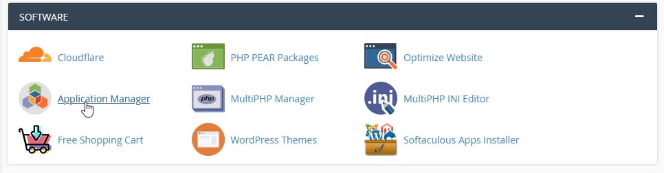 application manager